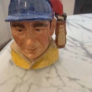 Royal Doulton “The Golfer” Vintage Toby Jug 1997